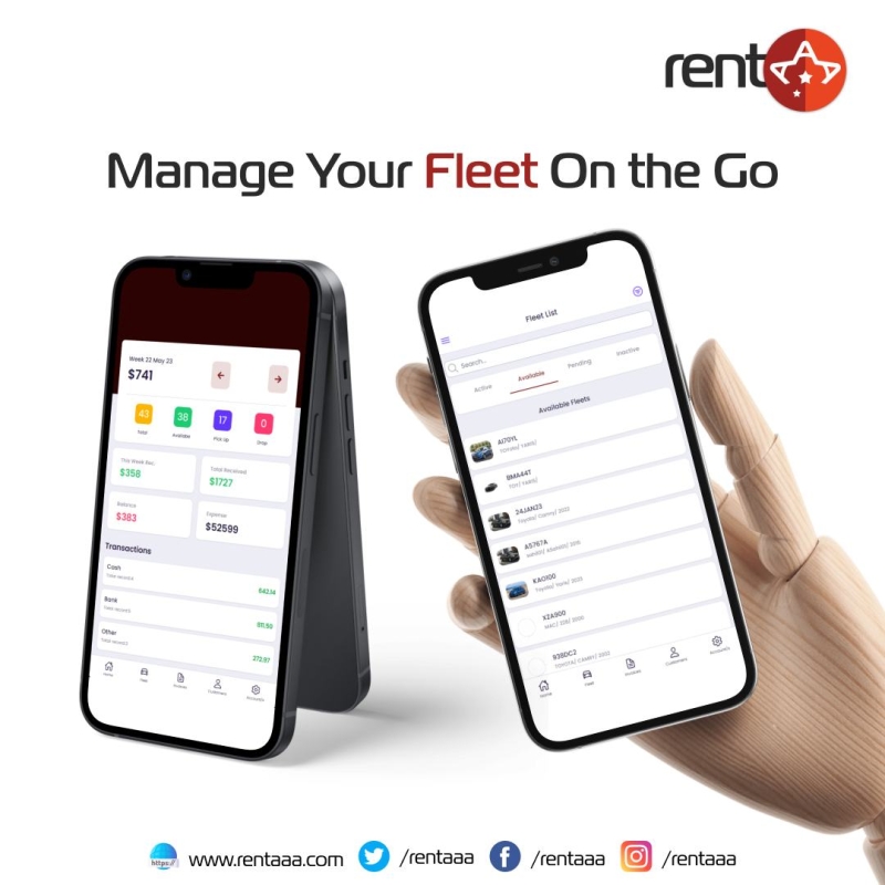 RentAAA |  Rental Fleet Management Software