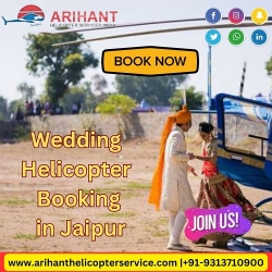 Book A Wedding Helicopter Quickly In Jaipur